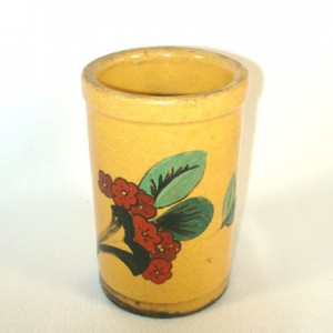 Craftsman Studios ceramic cup - 5 inches - marked - Asking $300USD - Dec 2011 -