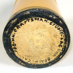 Craftsman Studios ceramic cup - 5 inches - marked - Asking $300USD - Dec 2011 - 4